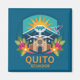 Quito Ecuador Zuid-Amerika Magneet