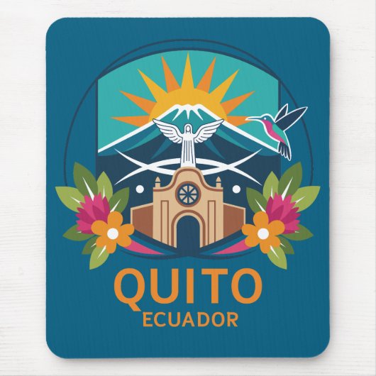 Quito Ecuador Zuid-Amerika Muismat (Voorkant)