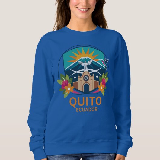 Quito Ecuador Zuid-Amerika Trui (Voorkant)