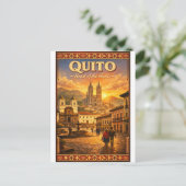 QUITO – Hart van de Andes Briefkaart (Staand voorkant)