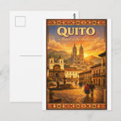 QUITO – Hart van de Andes Briefkaart (Voorkant / Achterkant)