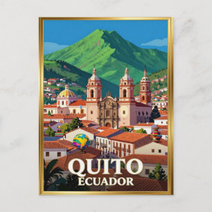 Quito Historische Oude Stad Andes Briefkaart