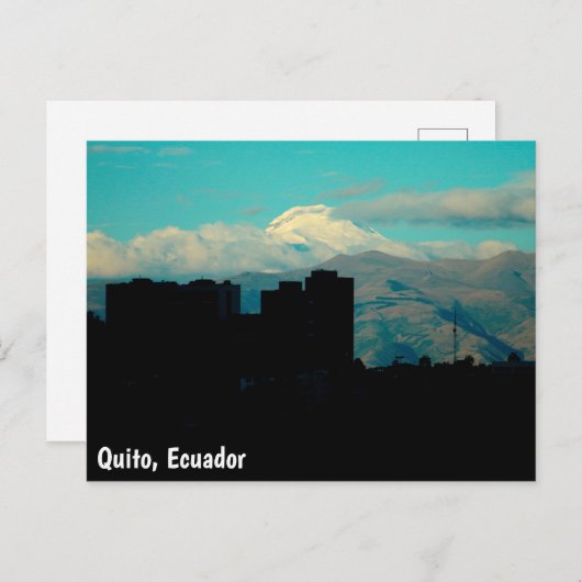 Quito vulcano briefkaart (Voorkant / Achterkant)
