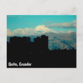 Quito vulcano briefkaart (Voorkant)