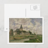 Quittebeuf, 1893 (olie op canvas) briefkaart (Voorkant / Achterkant)