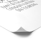 Quitter - Funny Retirement gift voor man en vrouw Poster (Hoek)