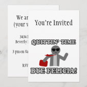 Quittin Time Dag Felicia Kaart (Voorkant / Achterkant)