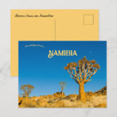 Quiver Trees in Namibië Briefkaart (Voorkant / Achterkant)