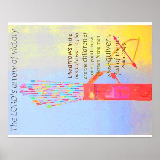 Quiver vol pijlen poster (Voorkant)