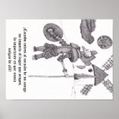 Quixote over vriendschap poster (Voorkant)