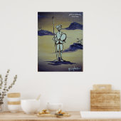 Quixote Standing Tall Poster (Keuken)