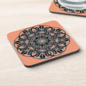 Quixotic Octa Glyph Dusk Onderzetter (Linkerzijde)