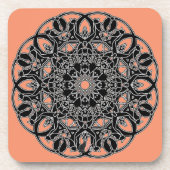 Quixotic Octa Glyph Dusk Onderzetter (Voorkant)