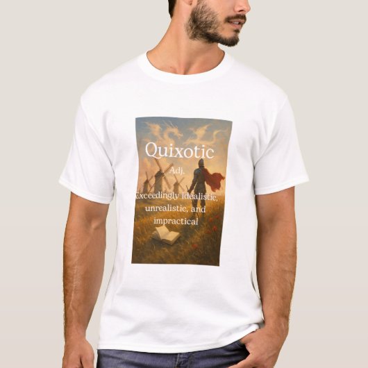 Quixotic  t-shirt (Voorkant)