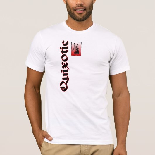 Quixotic Windmill ala Don Quijote T-shirt (Voorkant)