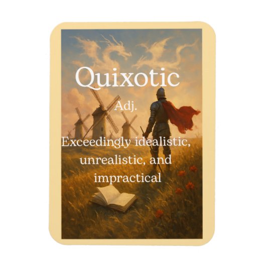 Quixotisch magneet (Verticaal)