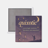 Quixotisch Magneet (Voorkant / Achterkant)