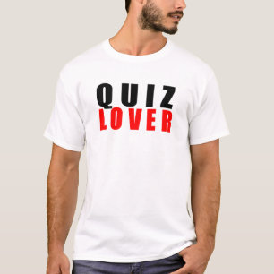 Quiz liefhebber t-shirt
