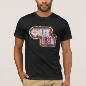 Quiz Night Trivia Party Bright Lights T-shirt (Voorkant)