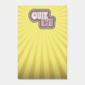 Quiz Night Trivia Party Post-it® Notes (Voorkant)