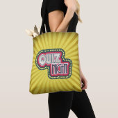 Quiz Night Trivia Party Tote Bag (Dichtbij)