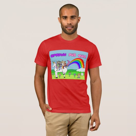 Quizicorn T-shirt (Voorkant volledig)