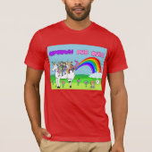 Quizicorn T-shirt (Voorkant)