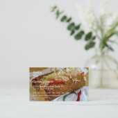 Quiznos Sub Sandwich Visitekaartje (Staand voorkant)