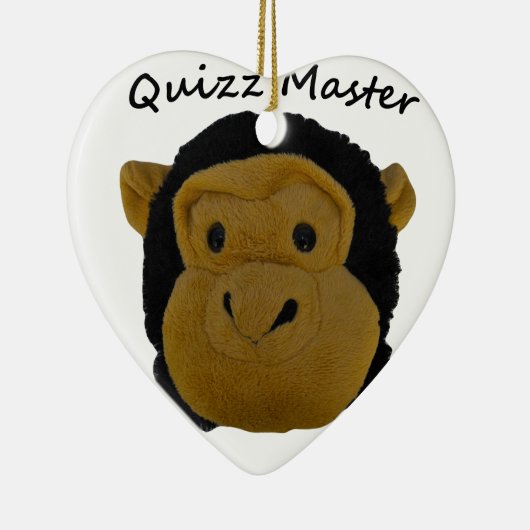 Quizz Master Keramisch Ornament (Rechts)