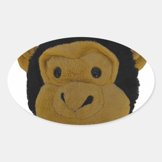 Quizz Master Ovale Sticker (Voorkant)