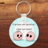 Quizzen en tests sleutelhanger (Voorkant)