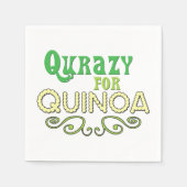 Quizzy voor Quinoa © - Grappig Quinoa thema Servetten (Voorkant)