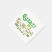 Quizzy voor Quinoa © - Grappig Quinoa thema Servetten (Hoek)