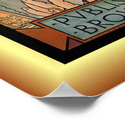 Quo Vadis, Nero, Rome, Henry Sienkiewicz ~ Poster (Hoek)