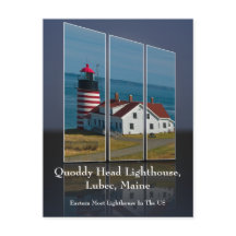 Quoddy Head Lighthouse Cutout