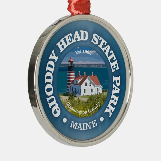 Quoddy Head SP Metalen Ornament (Rechts)