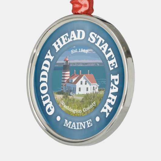 Quoddy Head SP Metalen Ornament (Links)