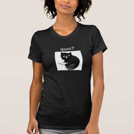 Quoi? T-shirt (Voorkant)