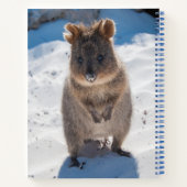 Quokka Australië Persoonlijk Blauw Kinderen Notitieboek (Achterkant)
