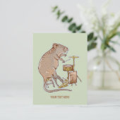 Quokka Australische Dierdrummer Briefkaart (Staand voorkant)