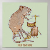 Quokka Australische Dierdrummer Poster (Voorkant)
