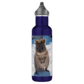 Quokka Beach Animal Blue Waterfles (Rechts)