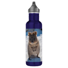  Quokka Beach Animal Blue Waterfles