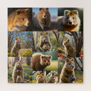 Quokka Chronicles: een hartverwarmende fotocollage Legpuzzel