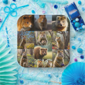 Quokka Chronicles: een hartverwarmende fotocollage Papieren Bordje (Feest)