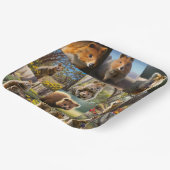 Quokka Chronicles: een hartverwarmende fotocollage Papieren Bordje (Gebogen)