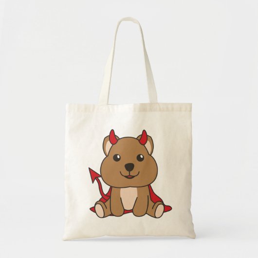 Quokka Halloween Sweet Devil Witch Costume Tas Ba (Voorkant)