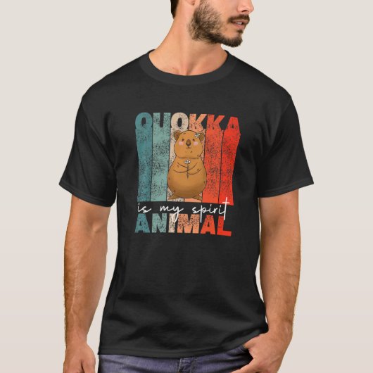 Quokka is mijn gedistilleerde dierzoet Quokka 1 T-shirt (Voorkant)