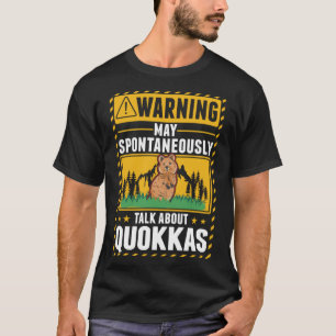 Quokka Kangoeroe met korte staart T-shirt