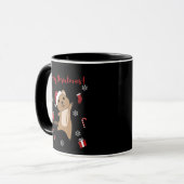 Quokka kerstwinterdieren mok (Voorkant links)